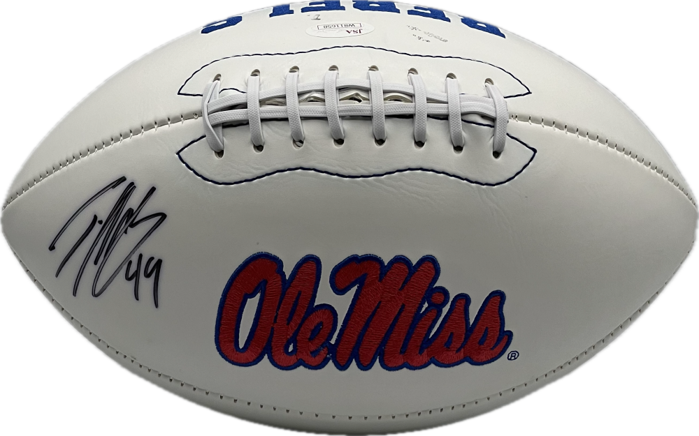 Patrick Willis Autograph Signed Ole Miss Football Full Size JSA Authentic   Image 1