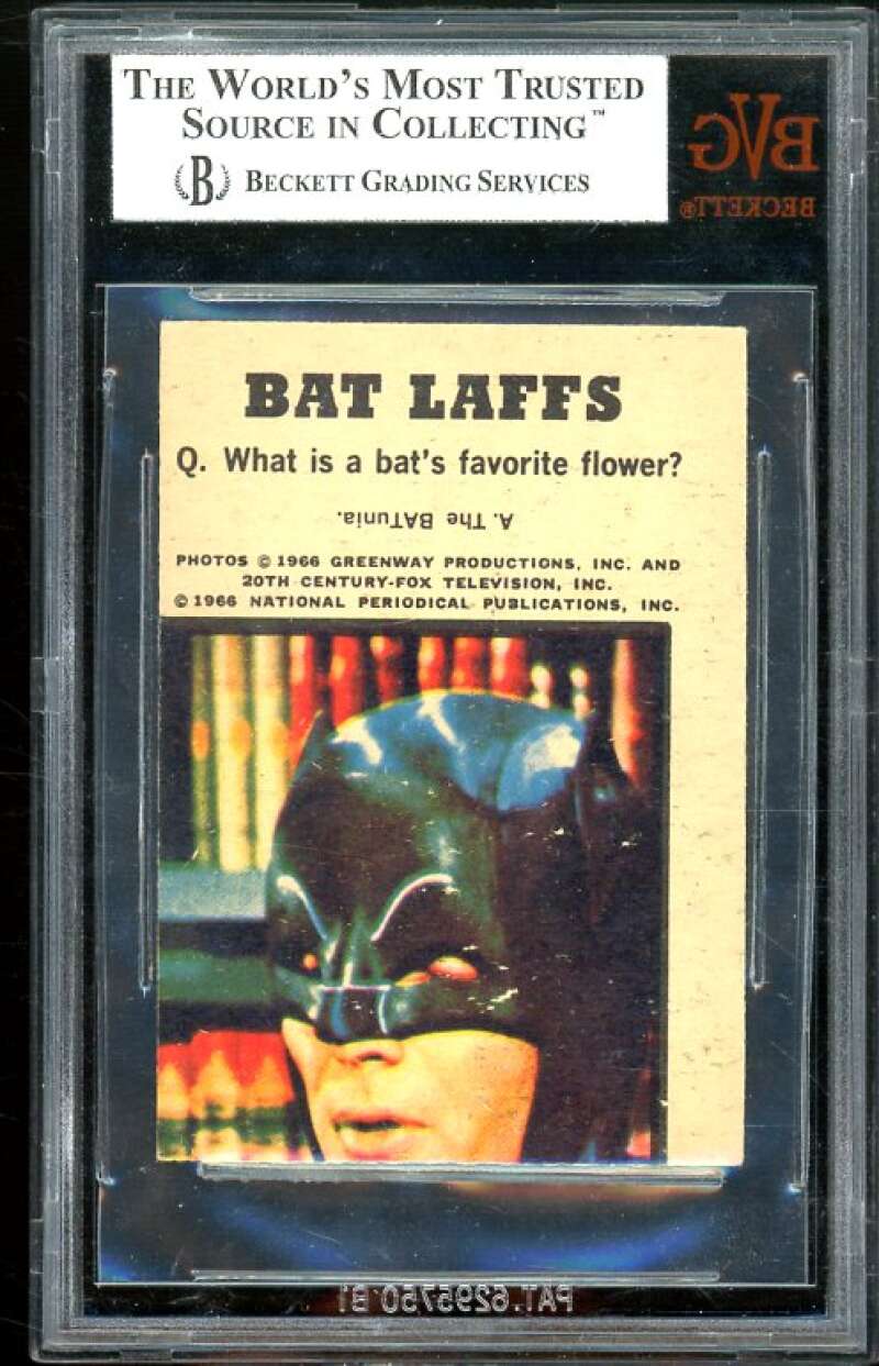 Batman and Robin DC Card 1966 Batman Color (A and BC) #15 BGS BVG 6.5 Image 2