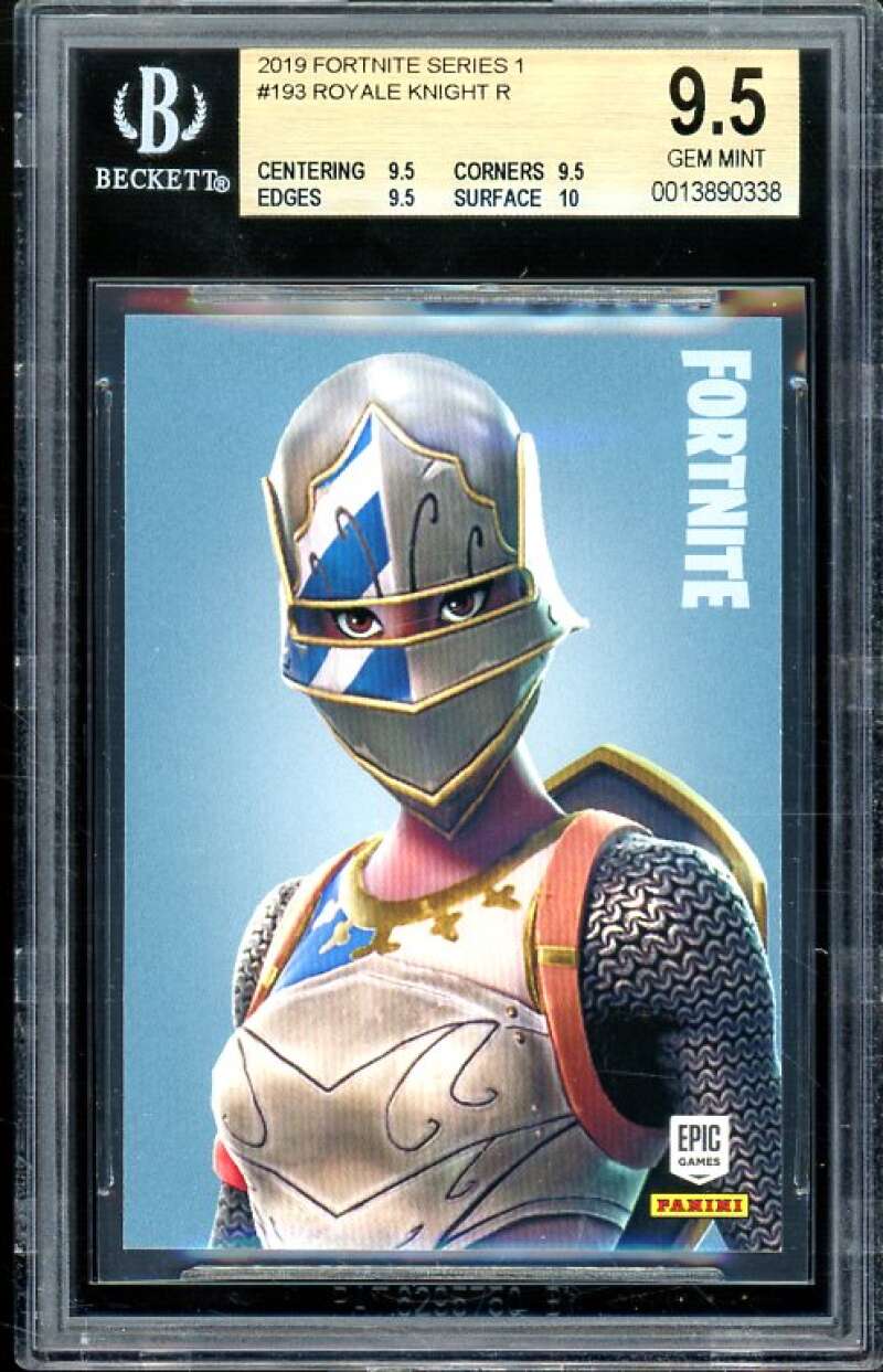 Royale Knight Card 2019 Fortnite Series 1 USA #193 BGS 9.5 (9.5 9.5 9.5 10) Image 1