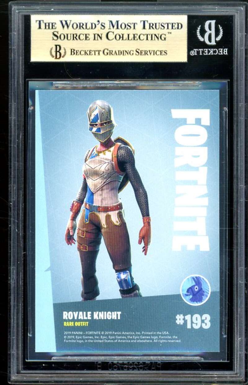 Royale Knight Card 2019 Fortnite Series 1 USA #193 BGS 9.5 (9.5 9.5 9.5 10) Image 2