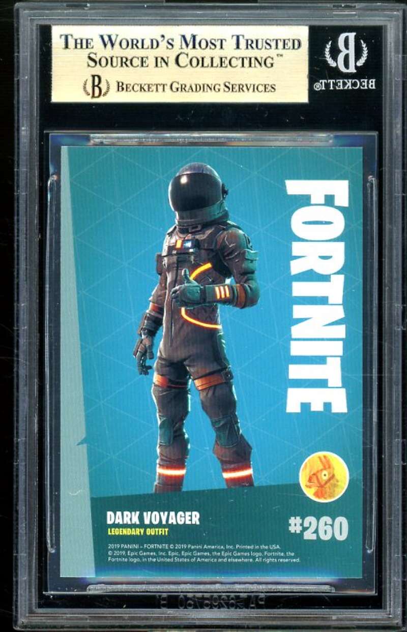 Dark Voyager 2019 Fortnite Series 1 USA #260 (pop 2) BGS 9.5 (9.5 9.5 9 9.5) Image 2