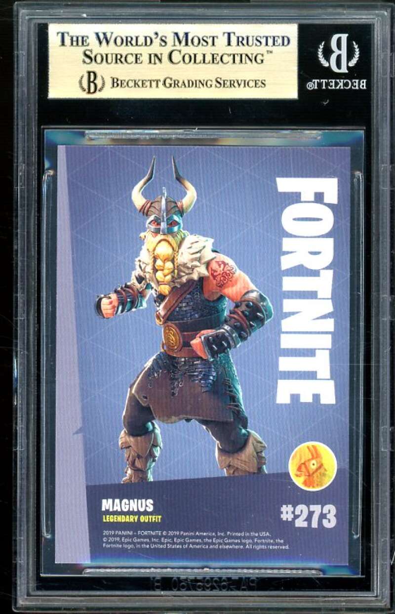 Magnus Card 2019 Fortnite Series 1 USA #273 (pop 4) BGS 9.5 (9.5 9 9.5 10) Image 2