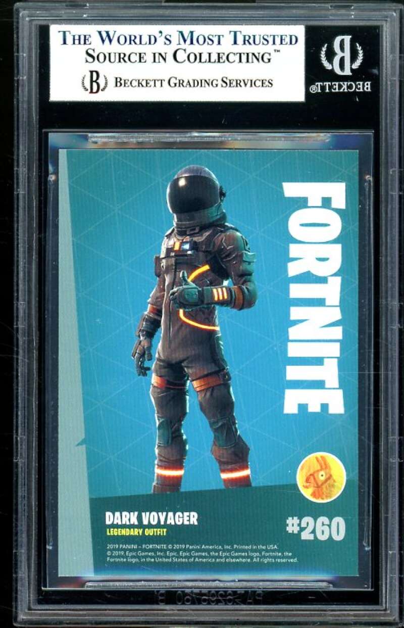 Dark Voyager Card 2019 Fortnite Series 1 Holofoil USA #260 (pop 2) BGS 9 Image 2