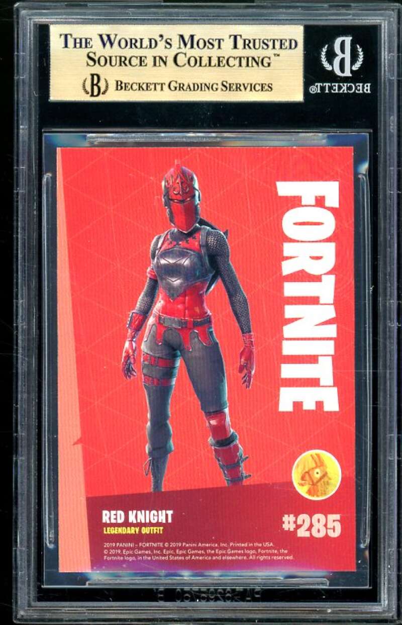 Red Knight Card 2019 Fortnite Series 1 Holofoil USA #282 BGS 9.5 (9.5 9.5 9 9.5) Image 2