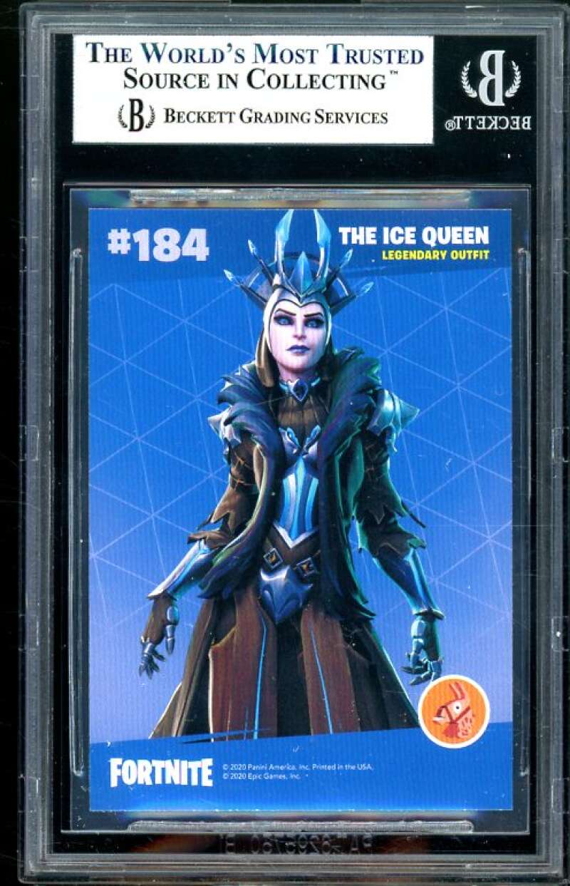 The Ice Queen Card 2020 Fortnite Series 2 Holofoil USA #184 (pop 5) BGS 9 Image 2