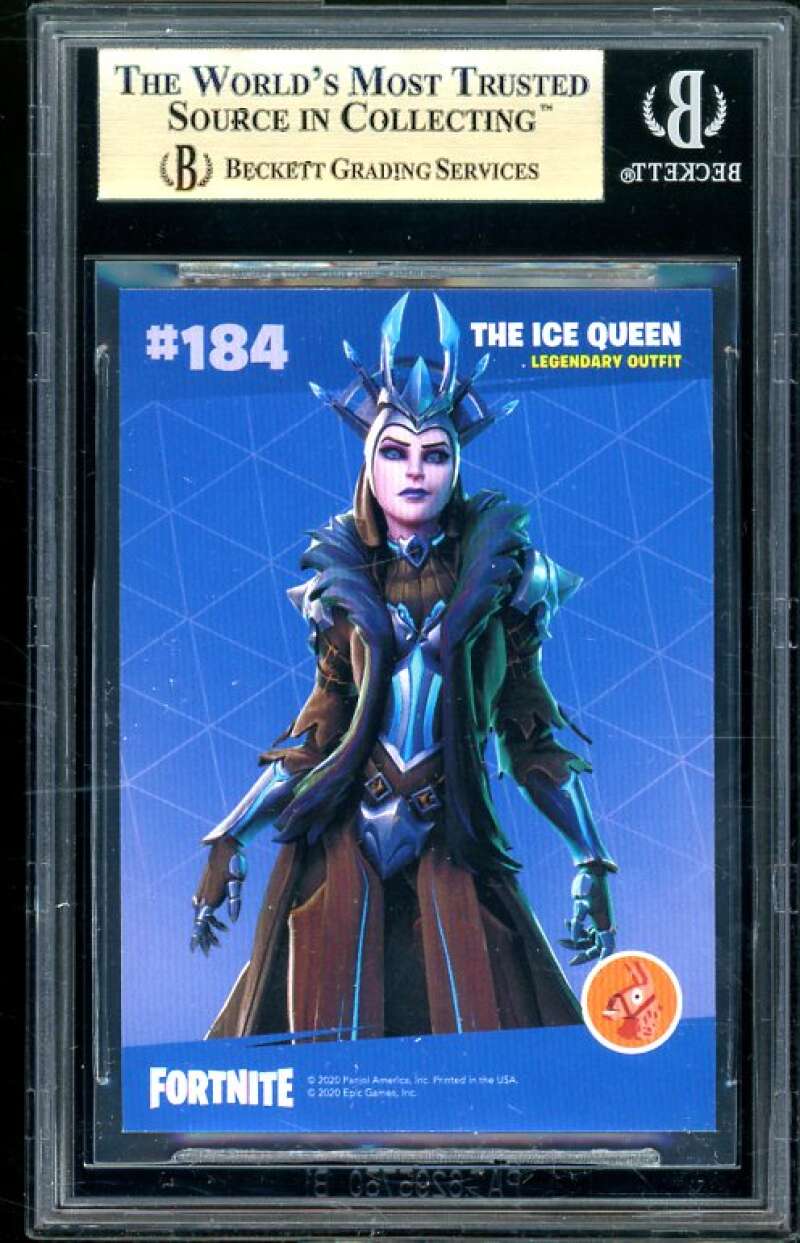 The Ice Queen Card 2020 Fortnite Series 2 Holofoil USA #184 (pop 4) BGS 9.5 Image 2