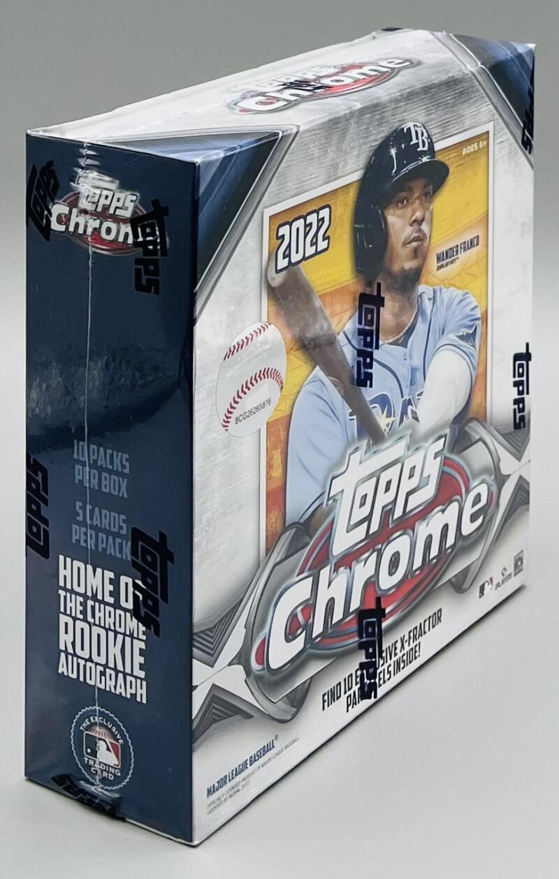 2022 Topps Chrome Baseball Mega Box Image 1