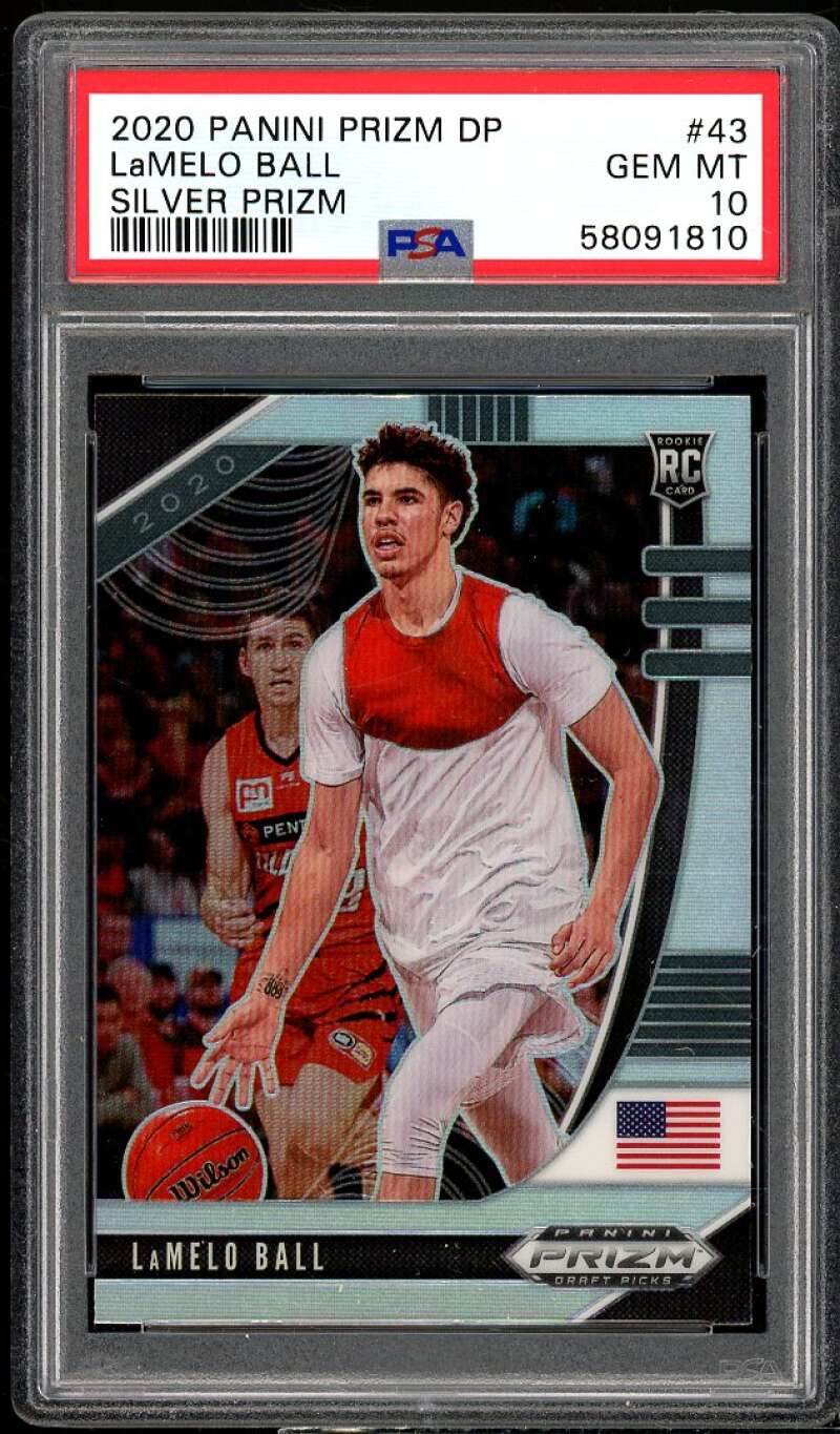 Top 10 Most Valuable LaMelo Ball PSA Graded 2020-21 PRIZM