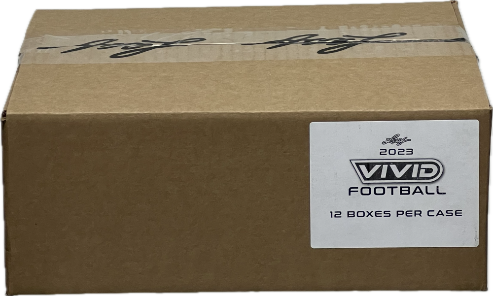 2023 Leaf Vivid Football 12-Box Case Image 1
