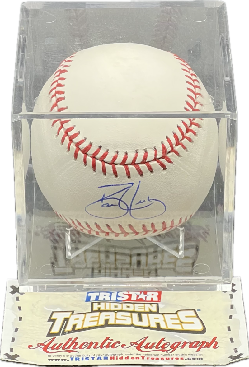 David Justice Autograph Signed 3X All-Star Offical Major League Ball Authentic  Image 1