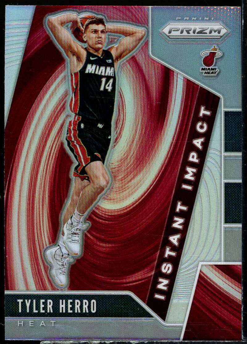 Tyler Herro Rookie Card 2019-20 Panini Prizm Impact Prizms Silver #1 Image 1