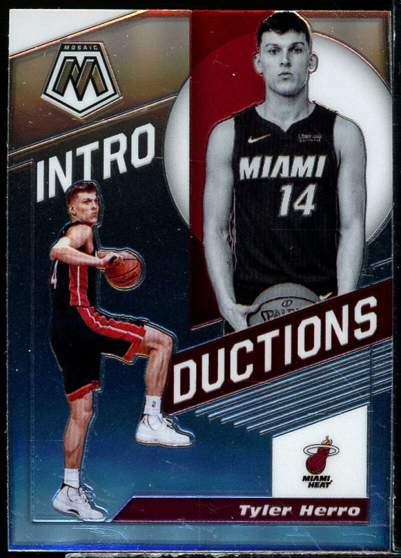 Tyler Herro Rookie Card 2019-20 Panini Mosaic Introduction #2 Image 1