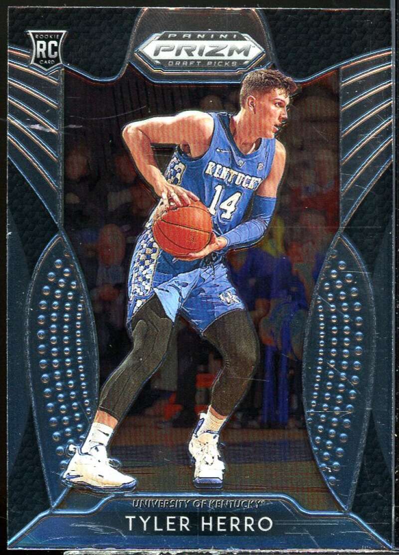 Tyler Herro Rookie Card 2019-20 Panini Prizm Draft Picks #15 Image 1