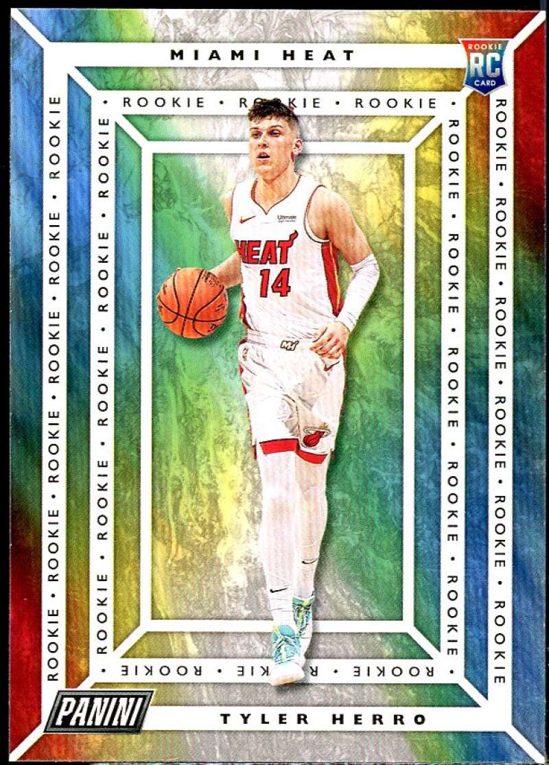 Tyler Herro Rookie Card 2019-20 Panini Player of the Day #63 Image 1