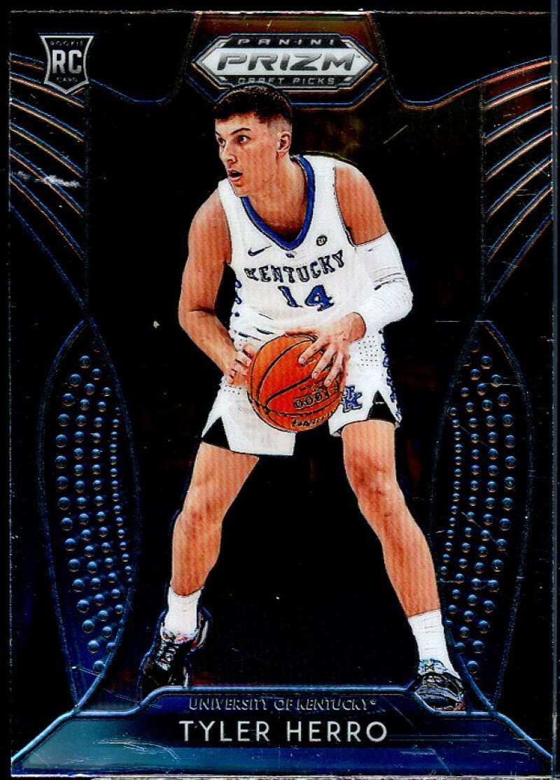 Tyler Herro Rookie Card 2019-20 Panini Prizm Draft Picks #79 Image 1