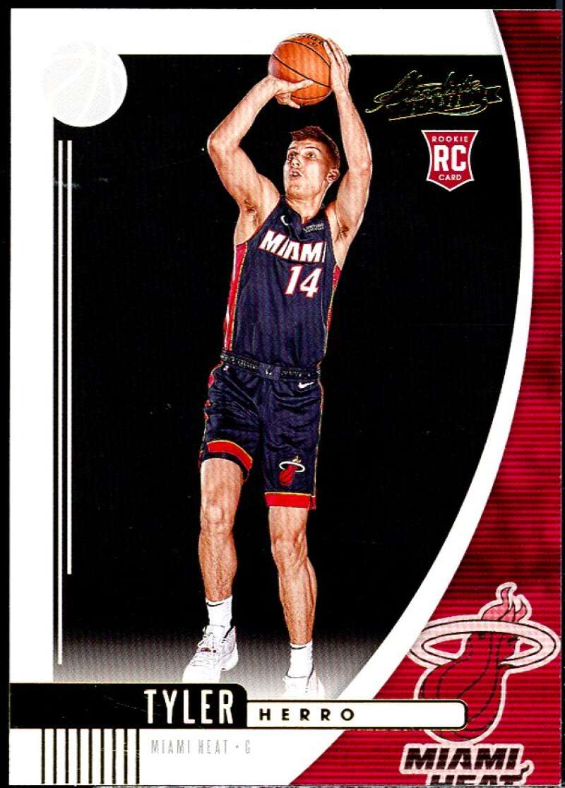 Tyler Herro Rookie Card 2019-20 Panini Absolute Memorabilia #89 Image 1