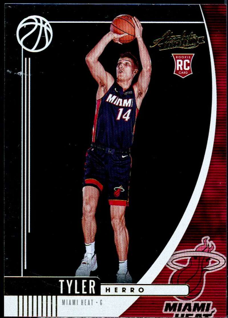 Tyler Herro Rookie Card 2019-20 Panini Absolute Memorabilia Retail #89 Image 1