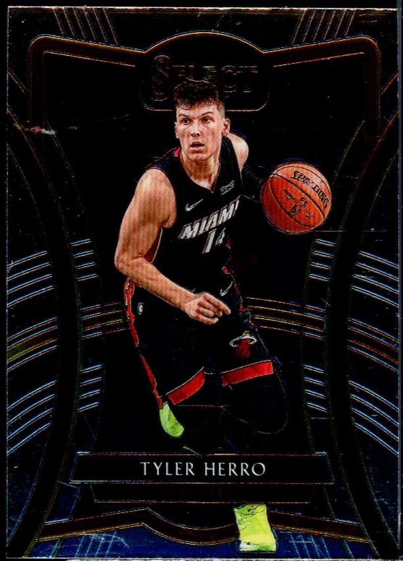 Tyler Herro Rookie Card 2019-20 Panini Select #169 Image 1