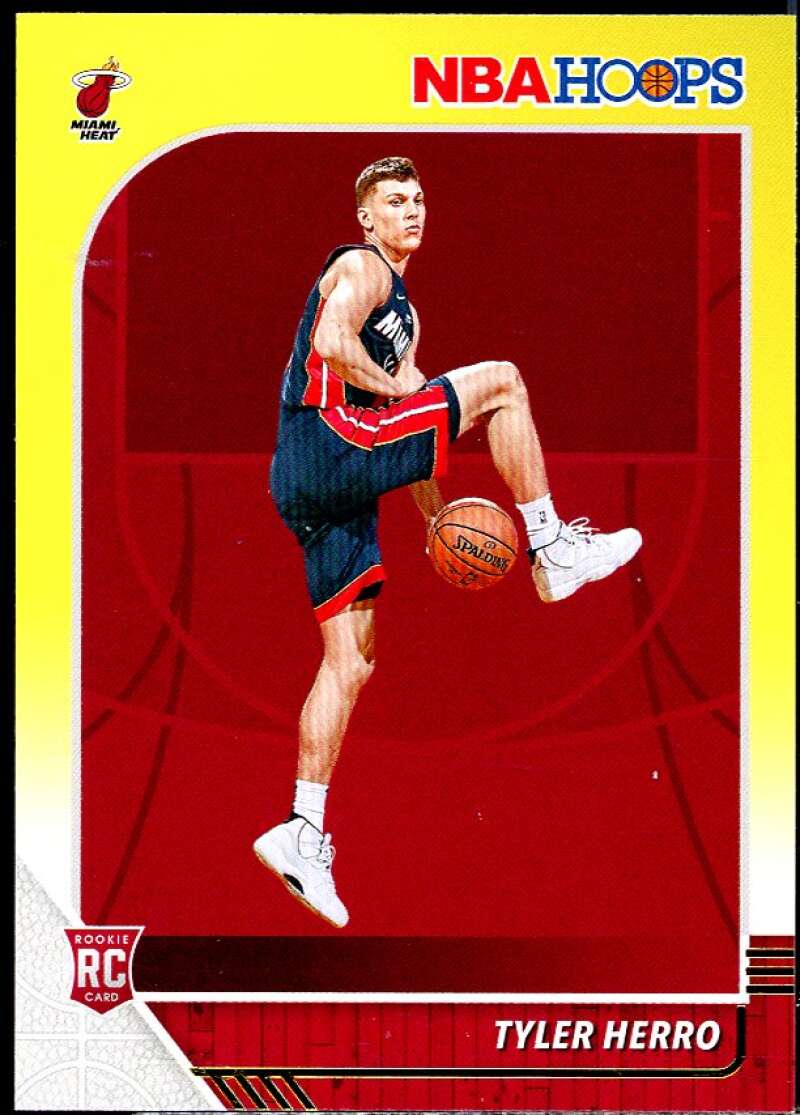 Tyler Herro Rookie Card 2019-20 Hoops Yellow #210 Image 1