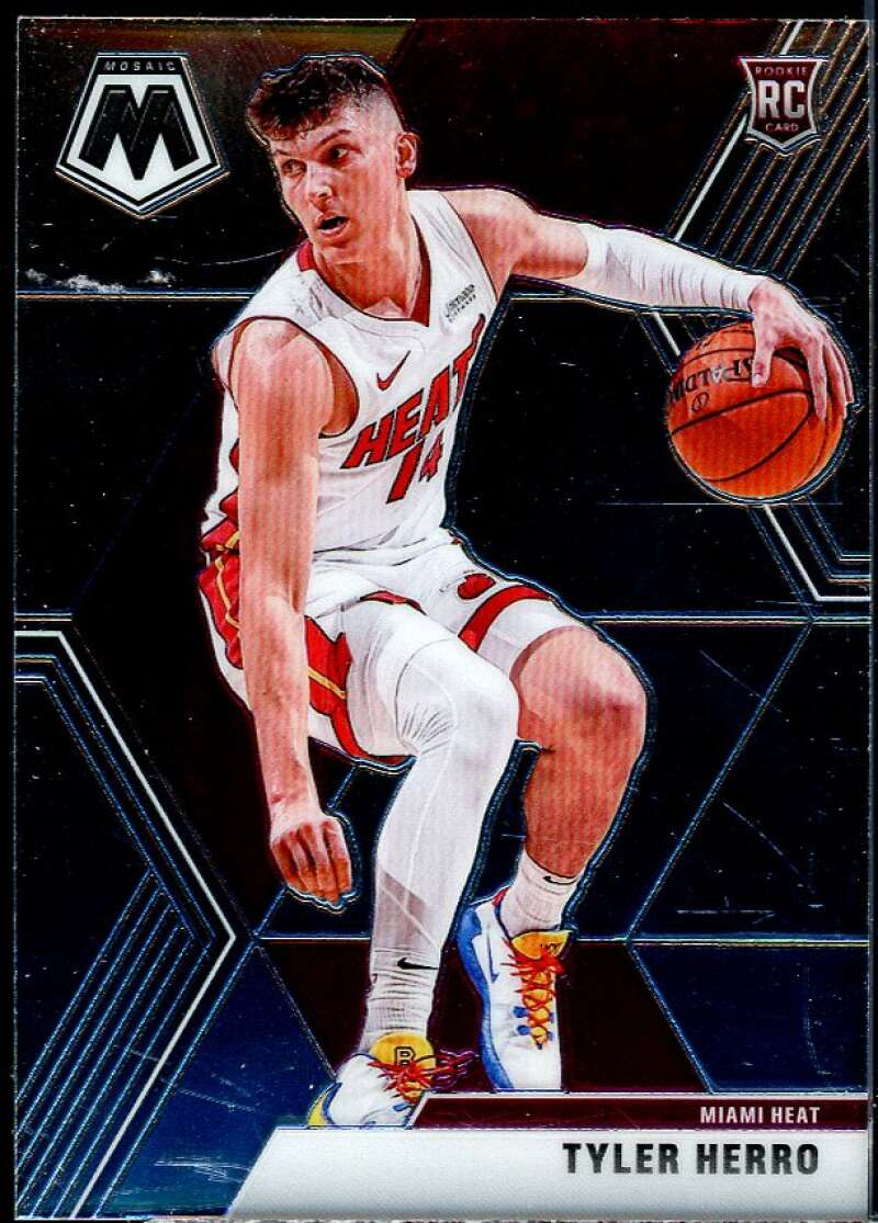 Tyler Herro Rookie Card 2019-20 Panini Mosaic #223 Image 1