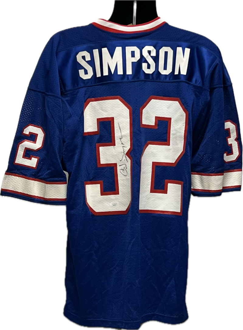 O. J. Simpson Autograph Signed Buffalo Football Jersey JSA Authentic   Image 1