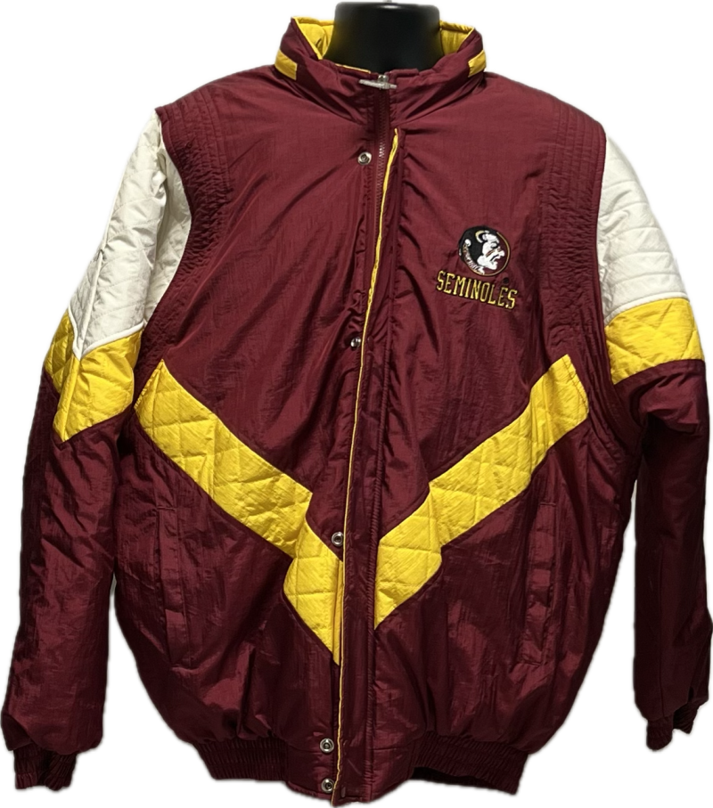 Bobby Bowden Autograph Signed Seminoles Football Starter Jacket JSA Authentic   Image 1