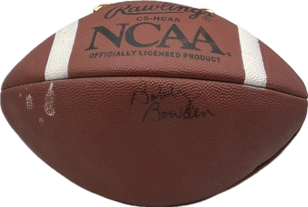 Bobby Bowden Autograph Signed NCAA Football Full Size JSA Authentic   Image 1