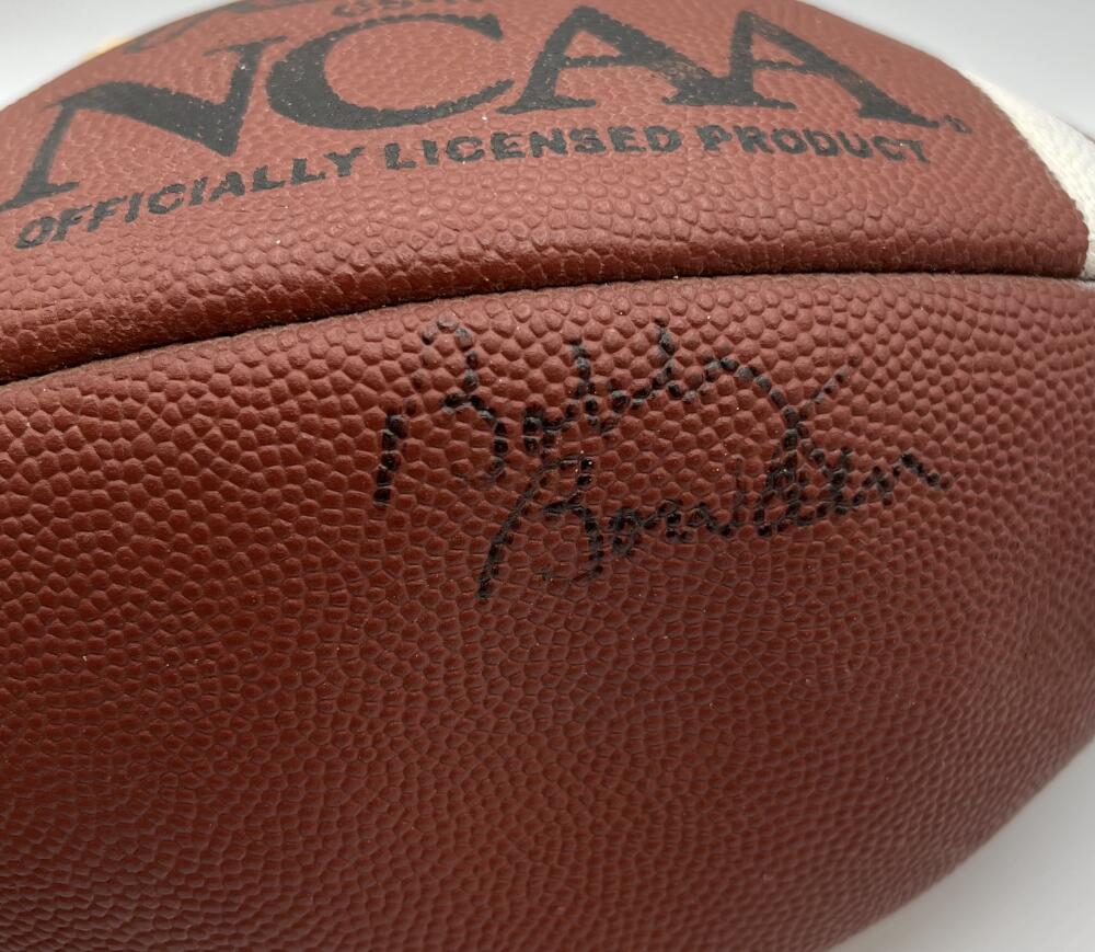 Bobby Bowden Autograph Signed NCAA Football Full Size JSA Authentic   Image 5