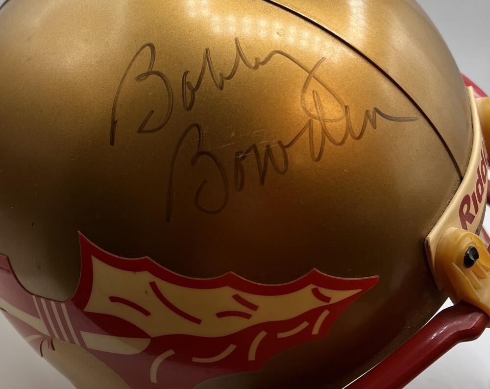 Bobby Bowden Autograph Seminoles Full Size Helmet JSA Authentic  Image 5