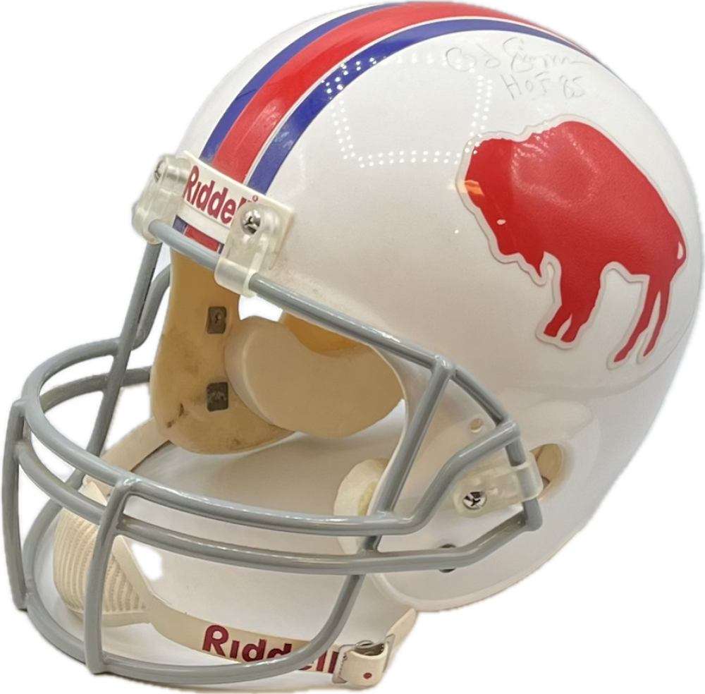 O. J. Simpson Autograph Buffalo Bills Full Size Helmet JSA Authentic  Image 1