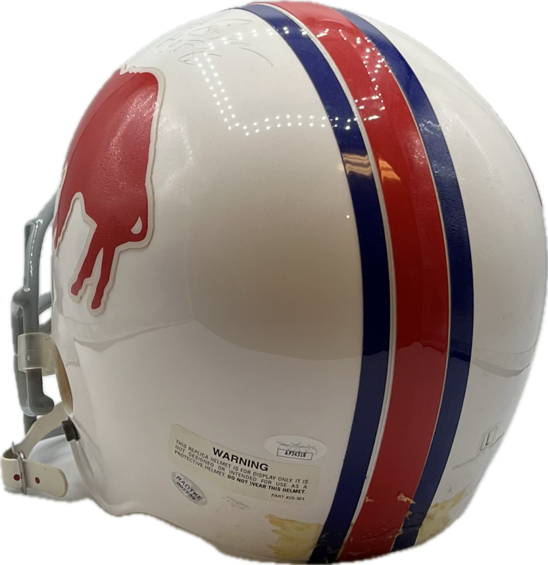 O. J. Simpson Autograph Buffalo Bills Full Size Helmet JSA Authentic  Image 2