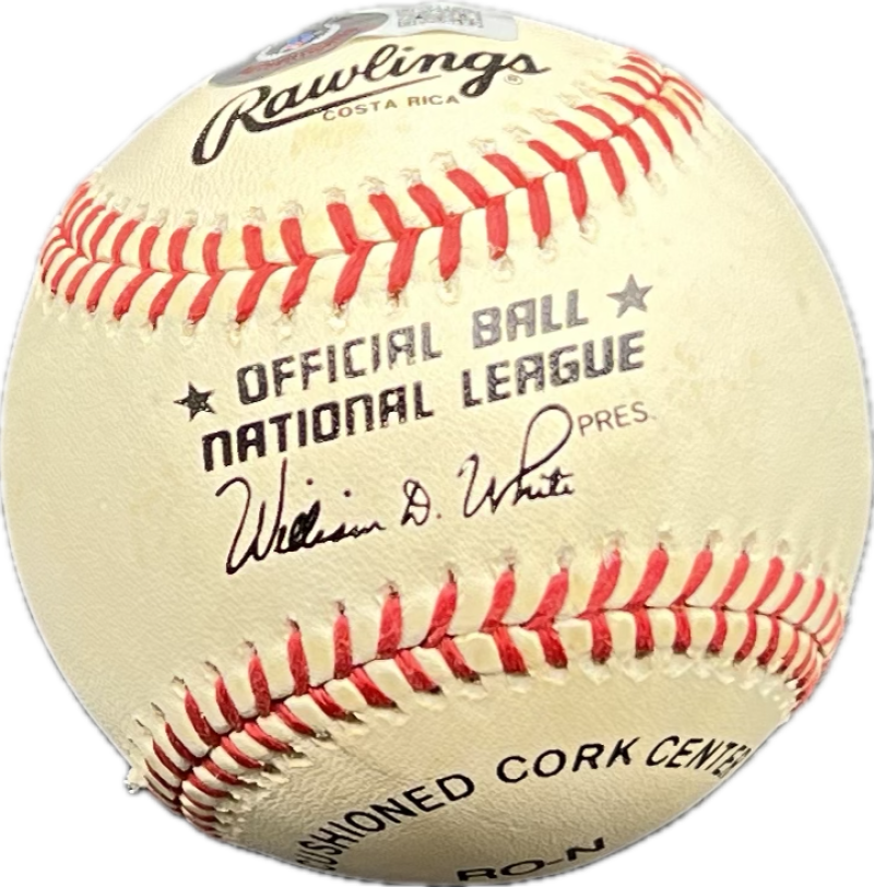 Pat Combs Autograph Signed Phillies Offical Major Leage Ball BAS Authentic  Image 3