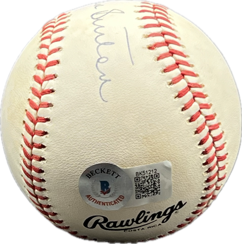 Don Sutton Autograph Signed Dodgers Offical Major Leage Ball BAS Authentic  Image 2