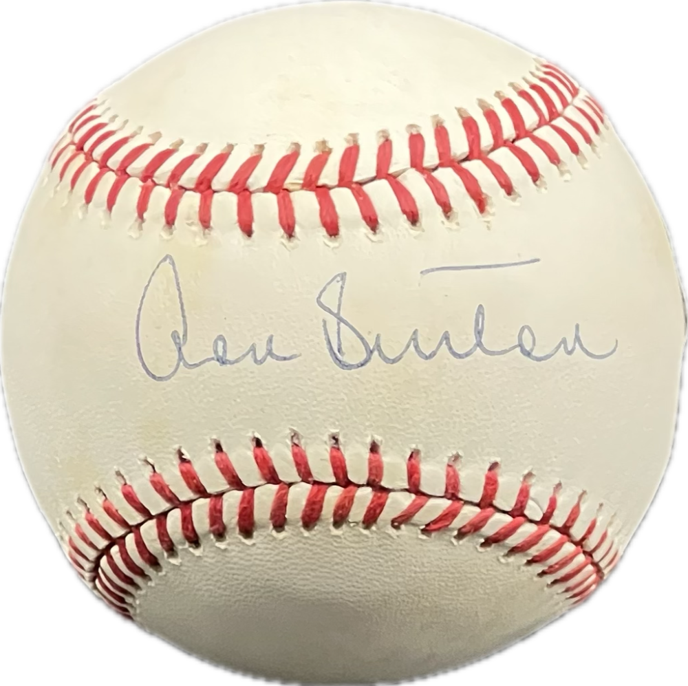 Don Sutton Autograph Signed Dodgers Offical Major Leage Ball BAS Authentic  Image 1