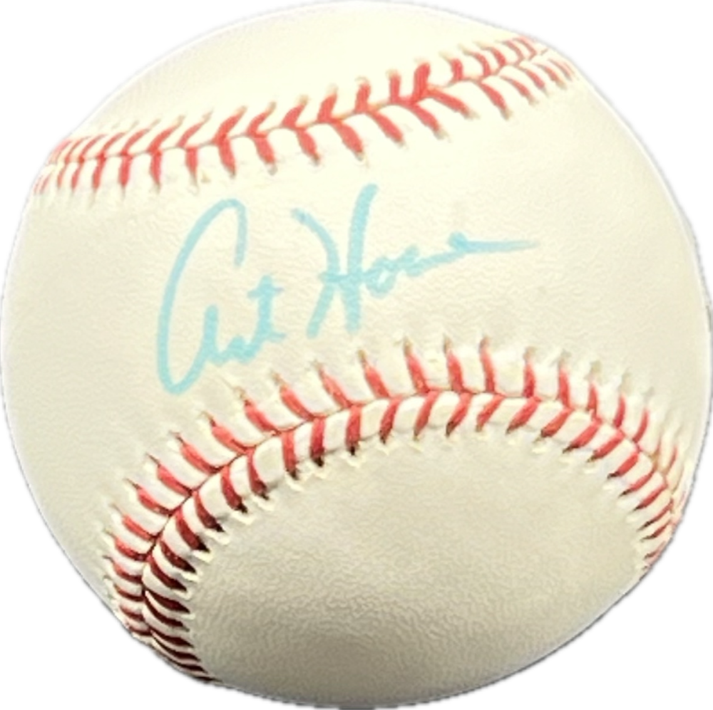 Art Howe Autograph Signed Coach Offical Major Leage Ball BAS Authentic  Image 1