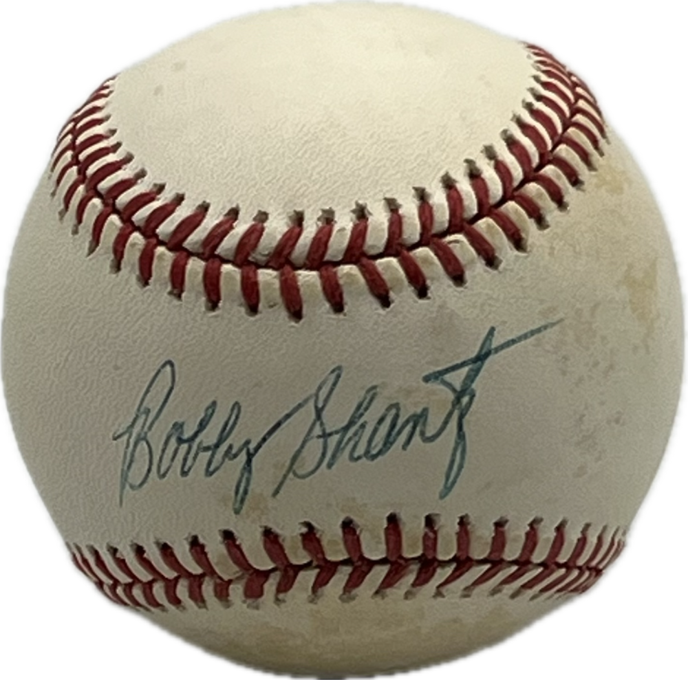Bobby Shantz Autograph Signed Athletics Offical Major Leage Ball BAS Authentic  Image 1