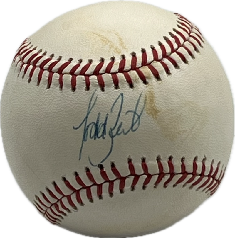 Todd Zeile Autograph Signed Dodgers Offical Major Leage Ball BAS Authentic  Image 1