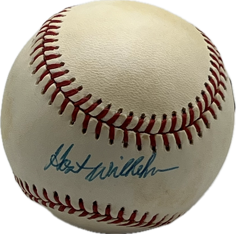 Hoyt Wilhelm Autograph Signed Dodgers Offical Major Leage Ball BAS Authentic  Image 1
