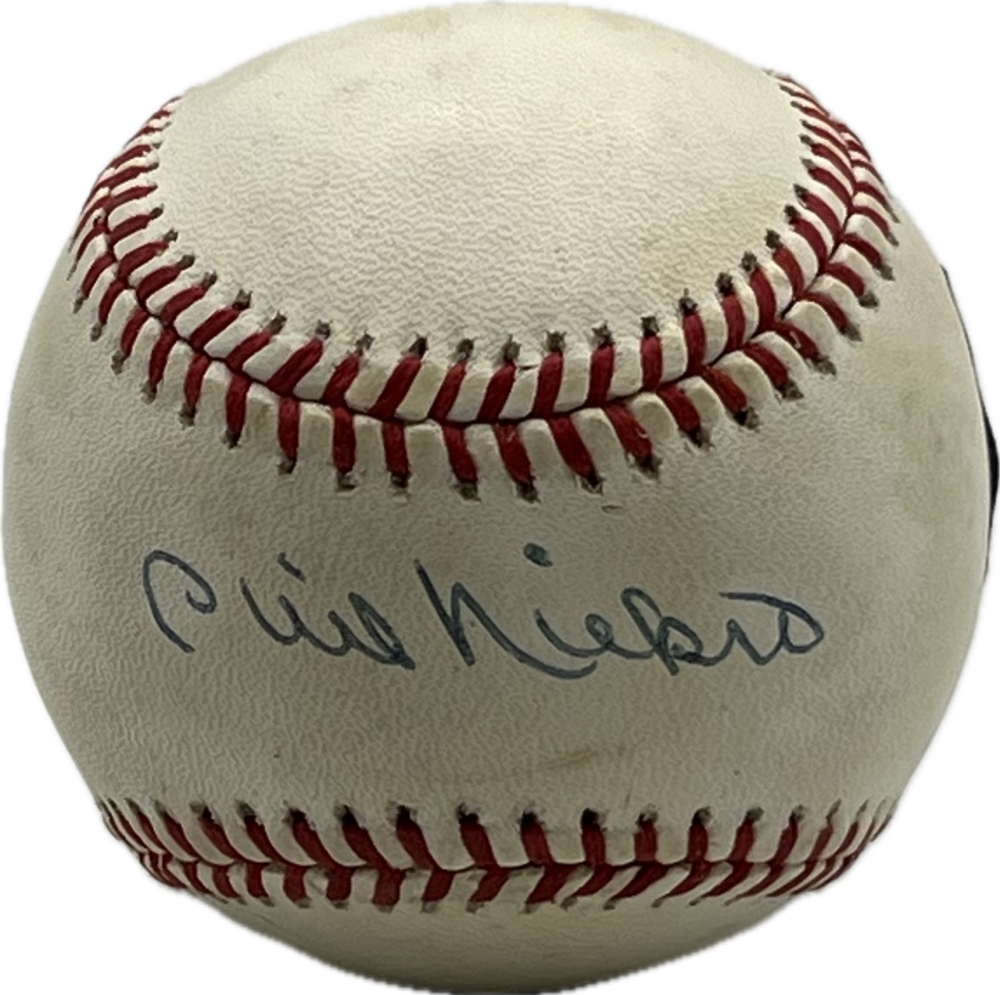 Phil Niekro Autograph Signed Braves Offical Major Leage Ball BAS Authentic  Image 1