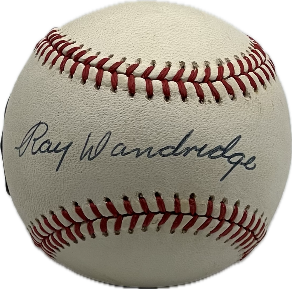 Ray Dandridge Autograph Signed Dodgers Offical Major Leage Ball BAS Authentic  Image 1