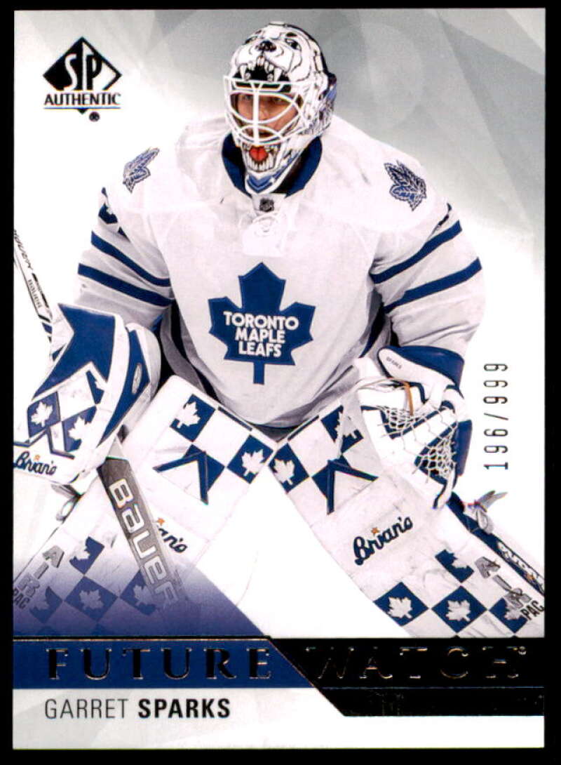 Garret Sparks RC Rookie Card 2015-16 SP Authentic #215  Image 1