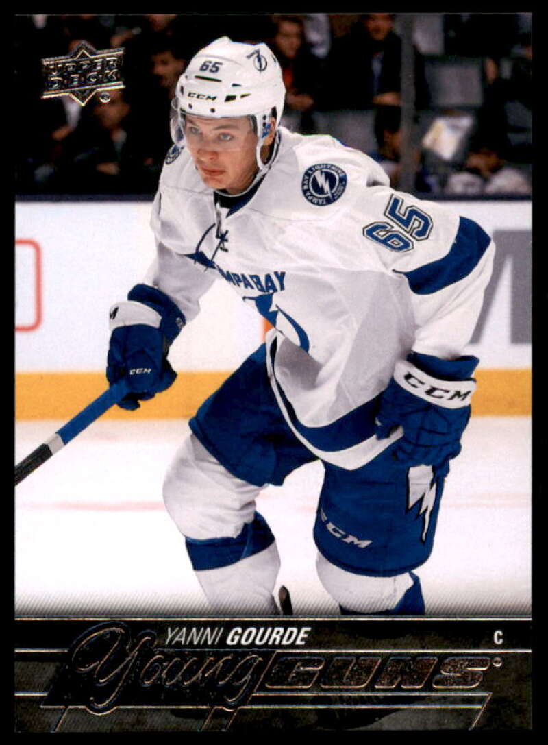 Yanni Gourde YG RC Rookie Card 2015-16 Upper Deck #528  Image 1