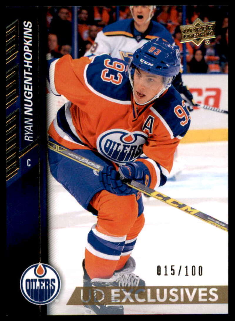 Ryan Nugent-Hopkins Rookie Card 2015-16 Upper Deck Exclusives #330  Image 1