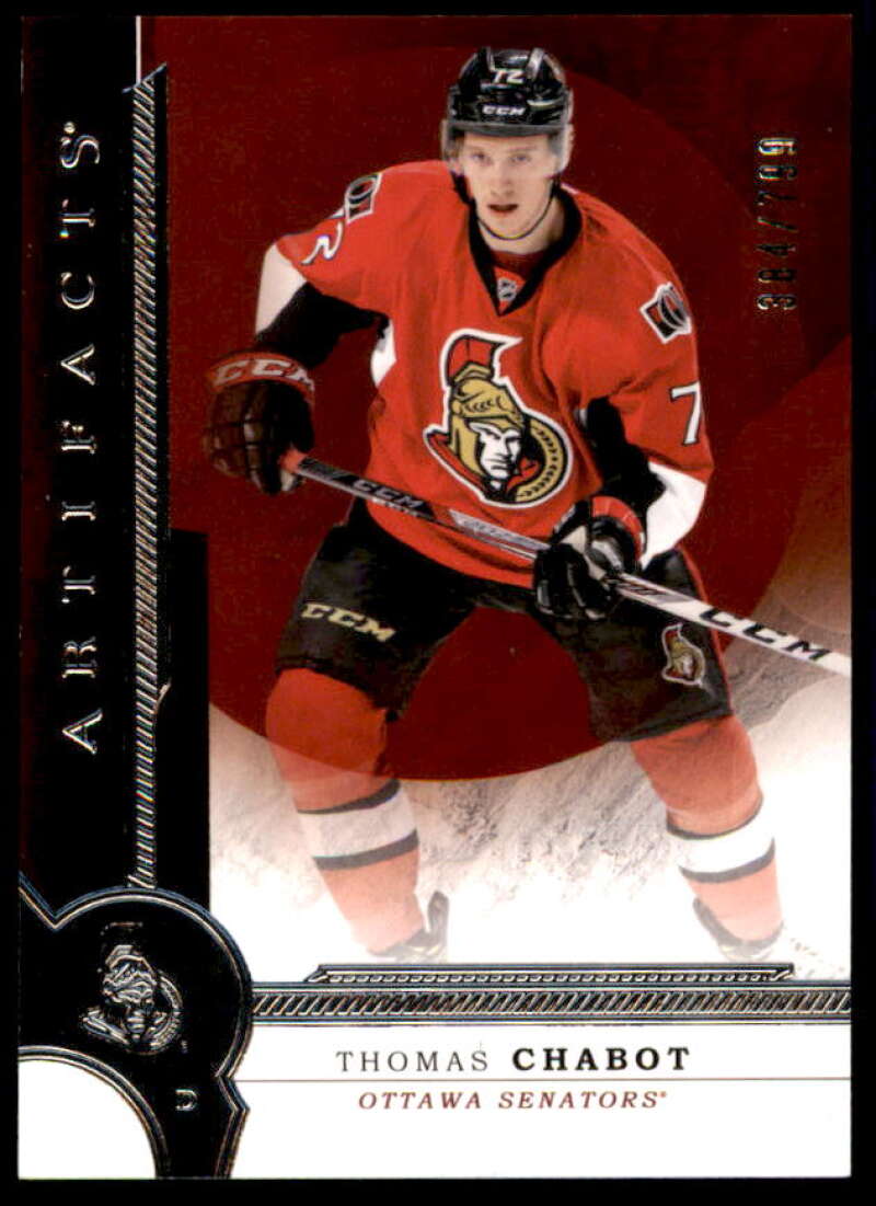 Thomas Chabot RC Rookie Card 2016-17 Artifacts #201  Image 1