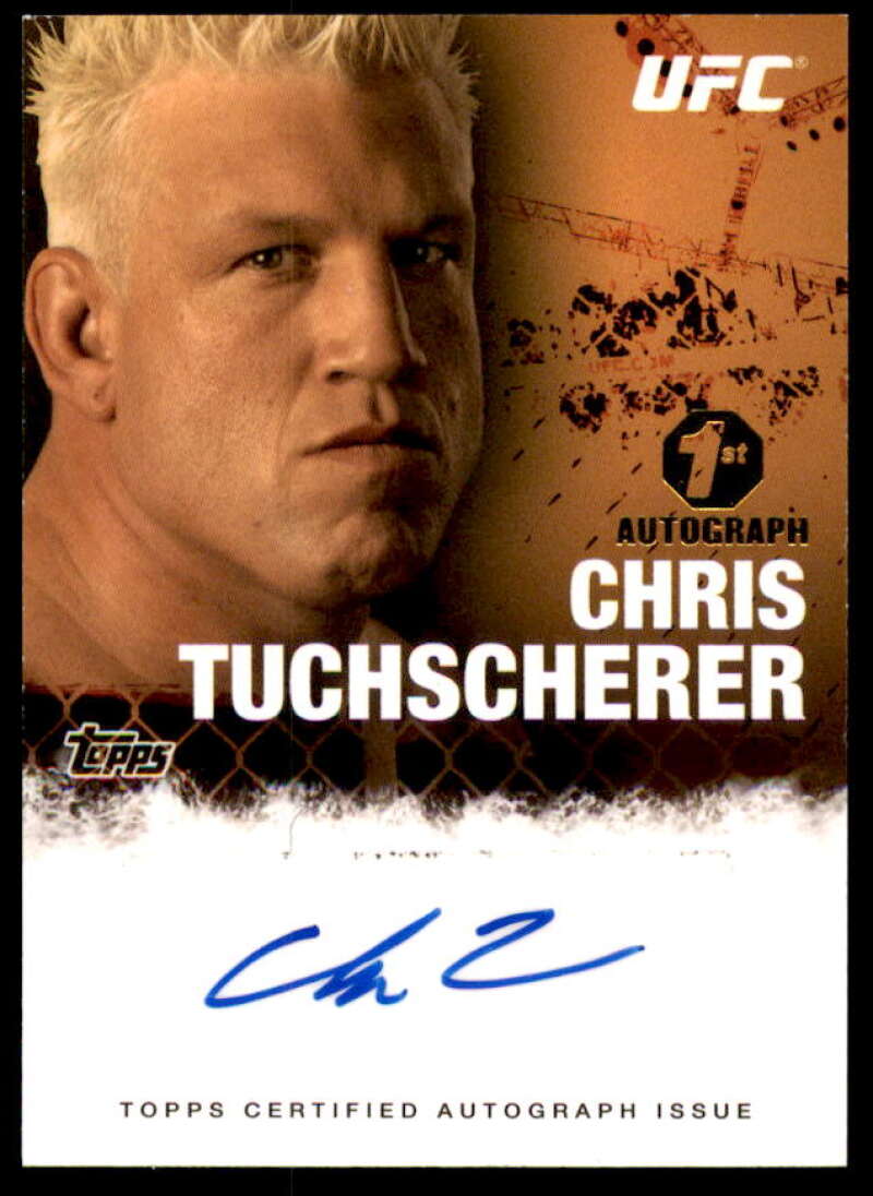 Chris Tuchscherer Card 2010 Topps UFC Autographs #FACT  Image 1