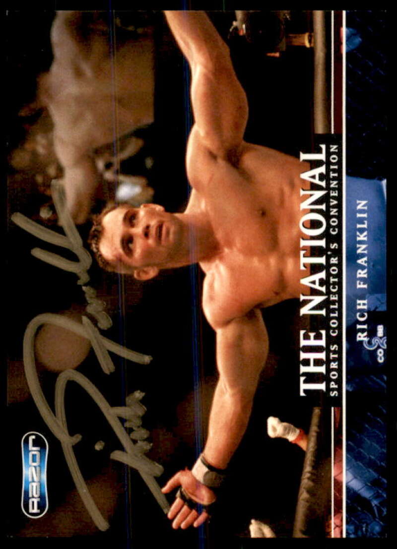 Rich Franklin Card 2009 Razor National Convention #P1  Image 1