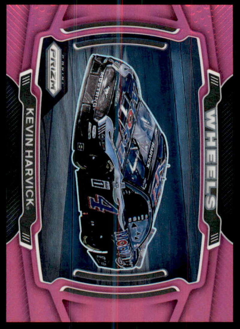 Kevin Harvick W Card 2021 Panini Prizm Prizms Pink #63  Image 1