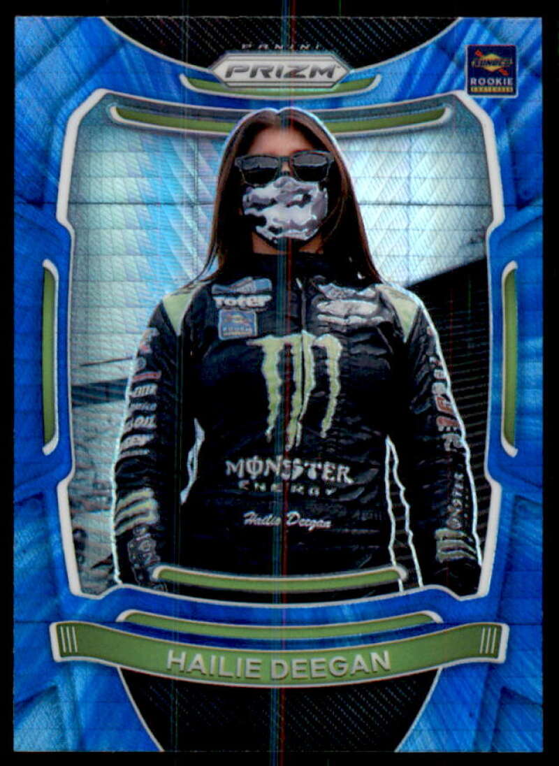 Hailie Deegan/Sunglasses Card 2021 Panini Prizm Prizms Blue #35B  Image 1