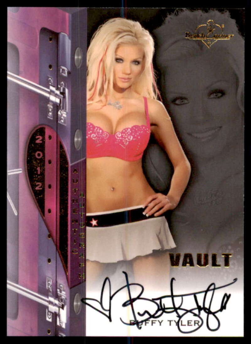 Buffy Tyler Card 2012 Bench Warmer Vault Autographs #30  Image 1