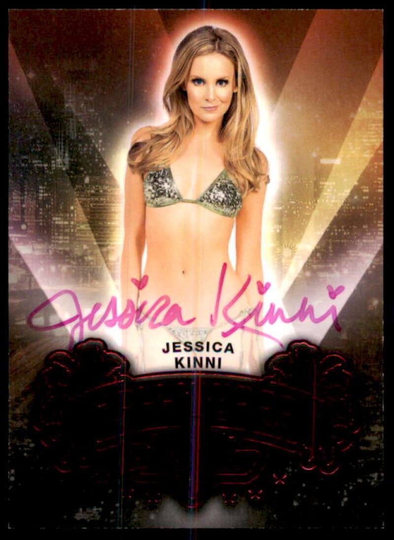 Jessica Kinni Card 2015 Bench Warmer Hollywood Autographs #32  Image 1